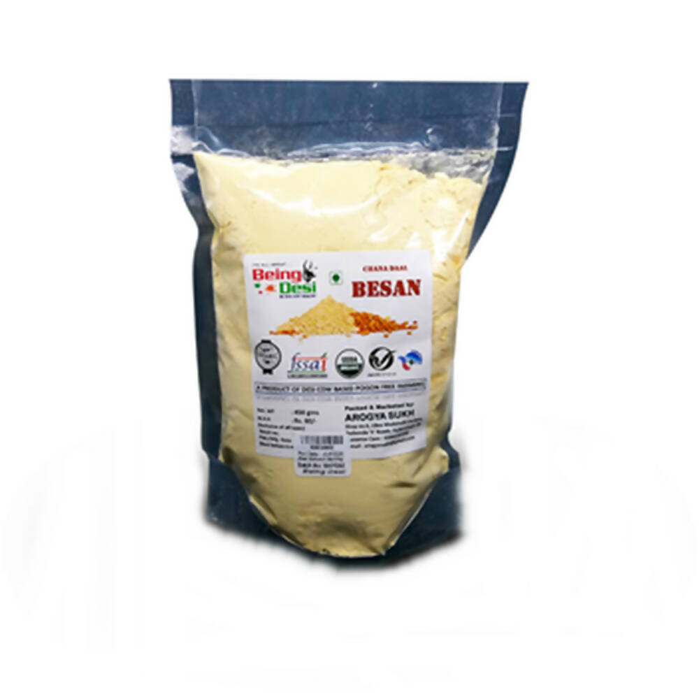 Being Desi Organic Besan - Distacart