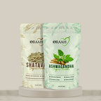 Oraah Shatavari & Ashwagandha Herbal Powders Combo - Distacart