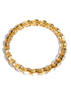 Gold-Plated Alloy Kundan Studded 4 Bangle Set - The Pari - Distacart