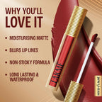 Lakme Ultimate Glam Matte Liquid Lipstick - Wine Touch