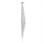 Trendoo Jewelry Silver Diamonds Drops