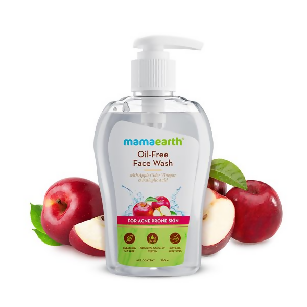 Mamaearth Oil-Free Face Wash with Apple Cider Vinegar & Salicylic Acid - Distacart