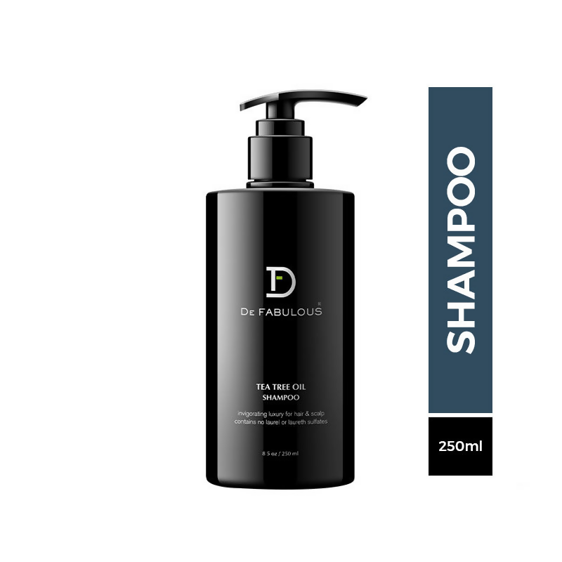 De Fabulous Tea Tree Oil Sulphate Free Shampoo For All Hair Types