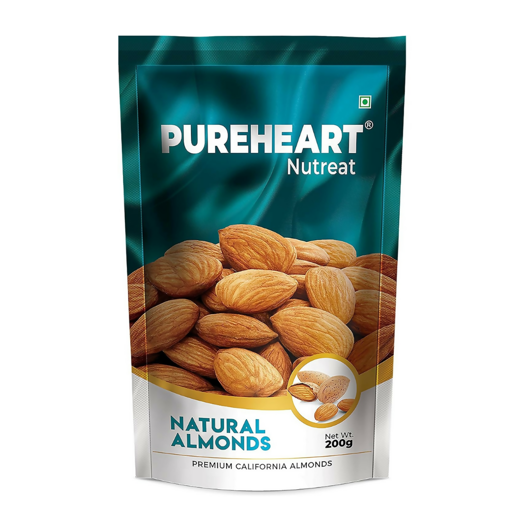 Pureheart Nutreat Natural Almonds - Distacart
