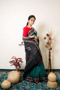 khanduapata Multicolour Pasaspali Check Design Cotton Saree For Women - Distacart