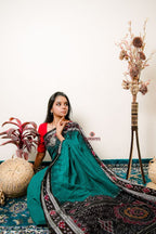 khanduapata Multicolour Pasaspali Check Design Cotton Saree For Women - Distacart