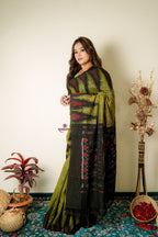khanduapata Light Meadow Special Plain Cotton Saree For Women - Distacart