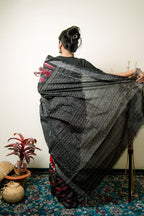 khanduapata Multicolor Elephant Design Cotton Saree For Women - Distacart