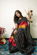 khanduapata Multicolor Tribal Doll Design Cotton Saree For Women - Distacart