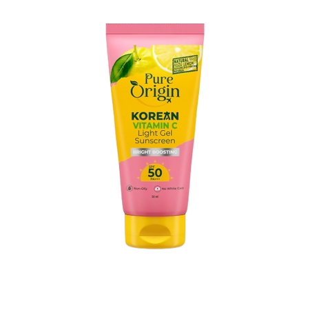Pure Origin Korean Vitamin C Bright Boosting Light Gel Sunscreen SPF 50 PA++++