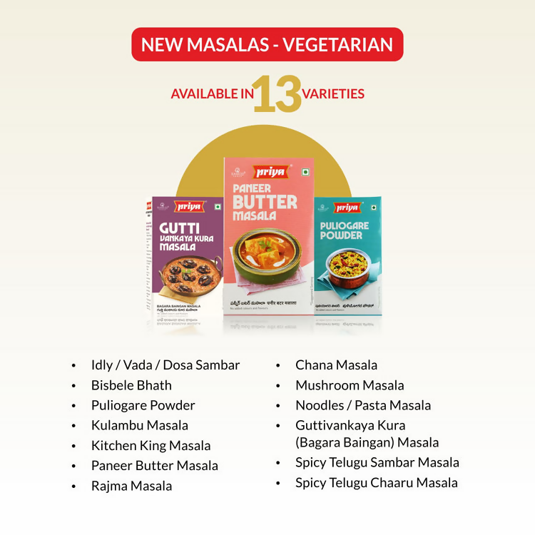 Priya Pav Baji Masala - Distacart