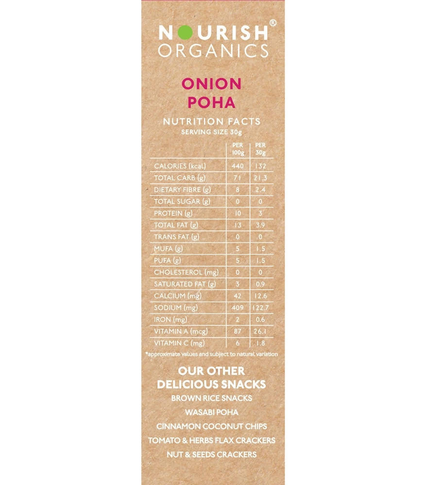 Nourish Organics Onion Poha