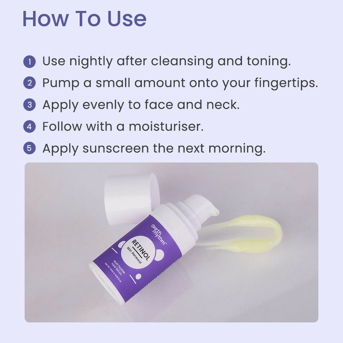 Earth Rhythm Retinol Skin Renewal Face Serum