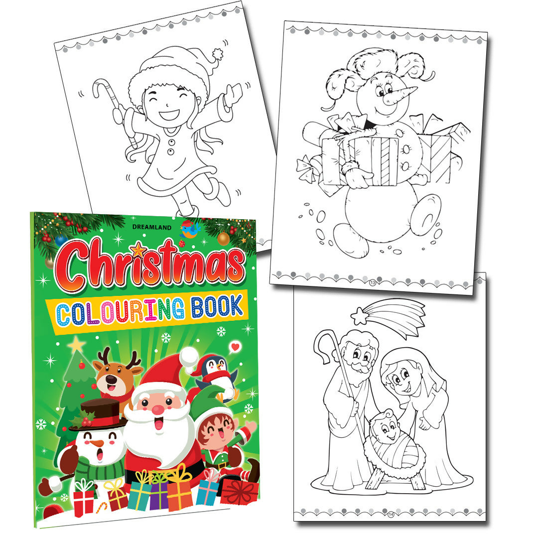 Dreamland Christmas Colouring Book for Kids Ages 4-8 Years - Distacart