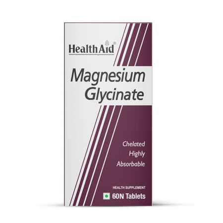 HealthAid Magnesium Glycinate with Zinc Tablets