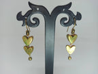 Terracotta Lovely Heart Shaped Hangings-Mehndi Green