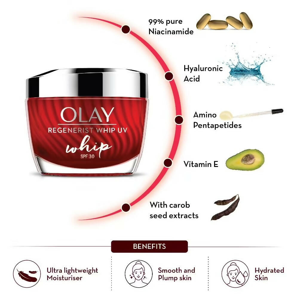 Olay Regenerist SPF 30 Whip Cream - Distacart