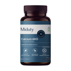 Miduty by Palak Notes Calcium Alpha-Ketoglutarate (AKG) Capsules