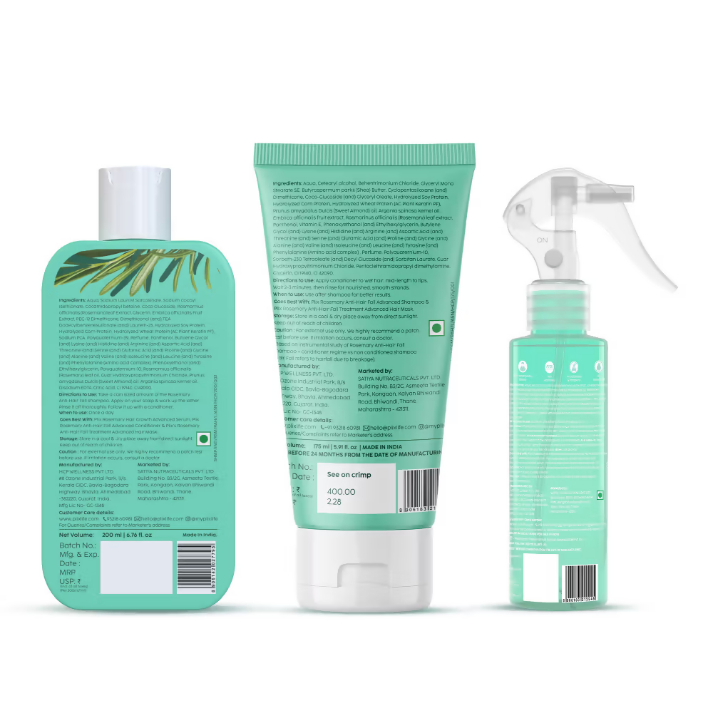 PLIX The Plant Fix Rosemary Advanced Hair Care Kit