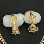 JS Fashion Antique Jewellery Designer High Gold Polish Fancy Necklace Set