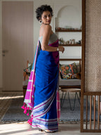 Suta Multi Color Woven Design Cotton Blend Saree - Distacart