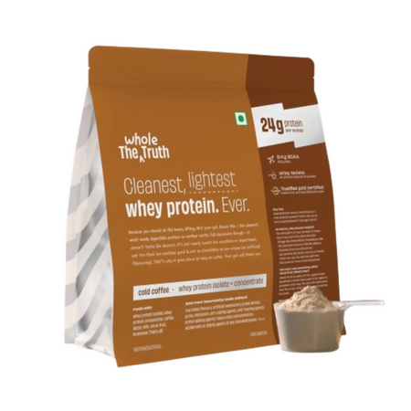 The Whole Truth Whey Protein Isolate+Concentrate - Cold Coffee