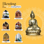 Ekhasa Pure Brass Gautam Buddha Statue