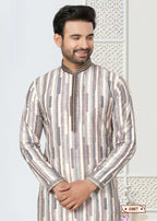Joban Fashion Men's multicolor Cotton printed Kurta Pyjama set