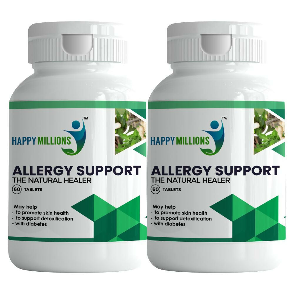 HappyMillions Allergy Support Tablets