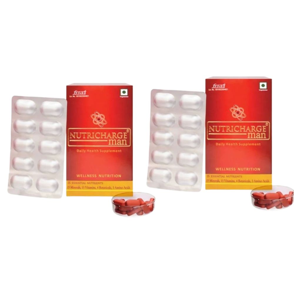 Nutricharge Man Daily Health Supplement - Distacart