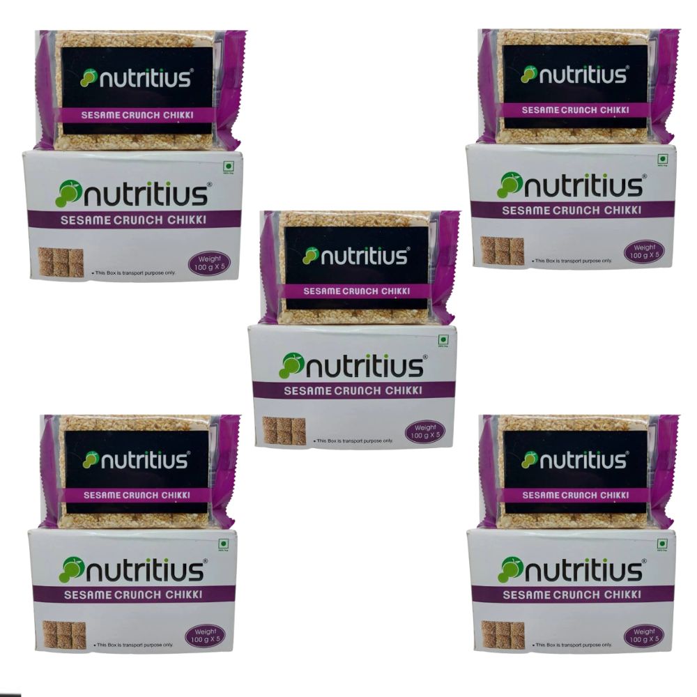 Nutritius Sesame Crunch Chikki - Distacart