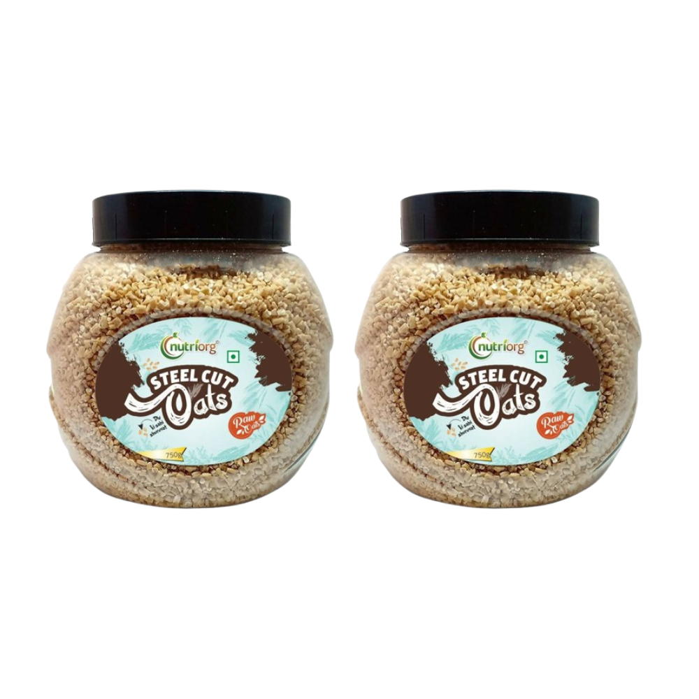 Nutriorg Gluten Free Raw Steelcut Oats