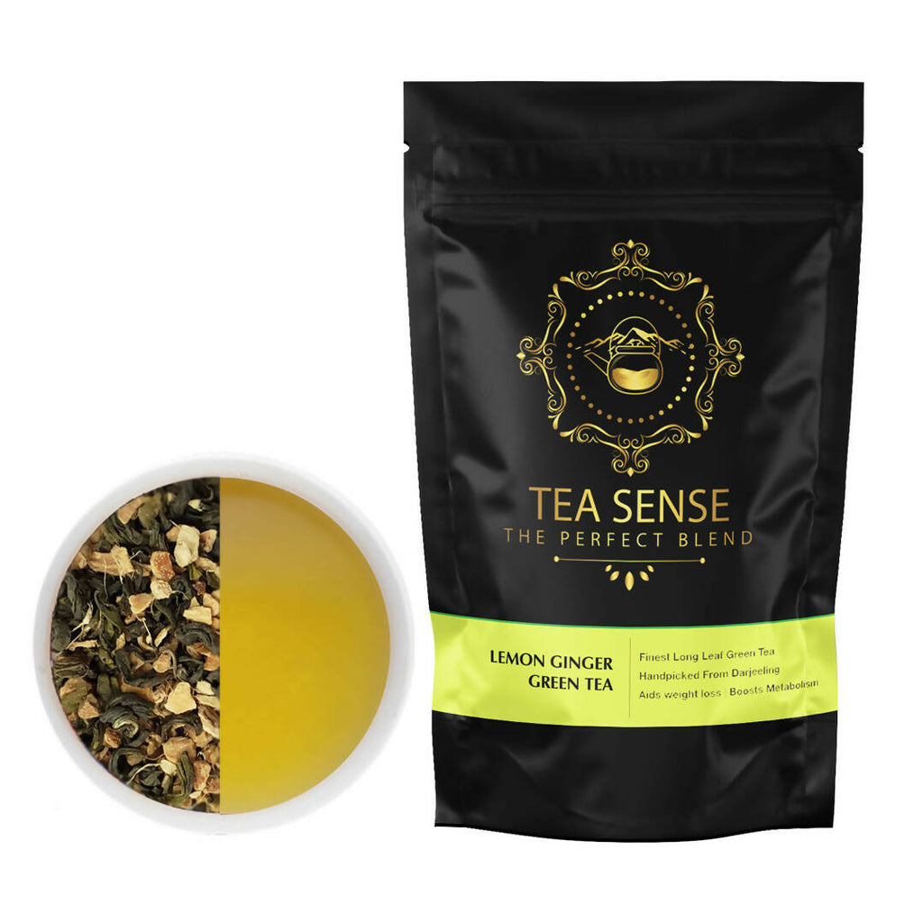 Tea Sense Lemon Ginger Green Tea - Distacart