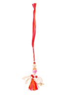 NVR Set of 2 Multicolor Artificial Stones & Beads Bhaiya Bhabhi Rakhi Combo - Distacart