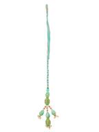 NVR Set of 2 Green Artificial Beads Bhaiya Bhabhi Rakhi, Combo for Rakshabandhan - Distacart