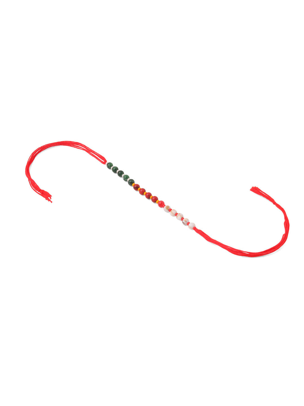 NVR Multicolor Artificial Beads Set of 2 Bhaiya Bhabhi Rakhi Combo - Distacart