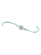 NVR Set of 2 Multicolor Artificial Beads Bhaiya Bhabhi Rakhi Combo - Distacart