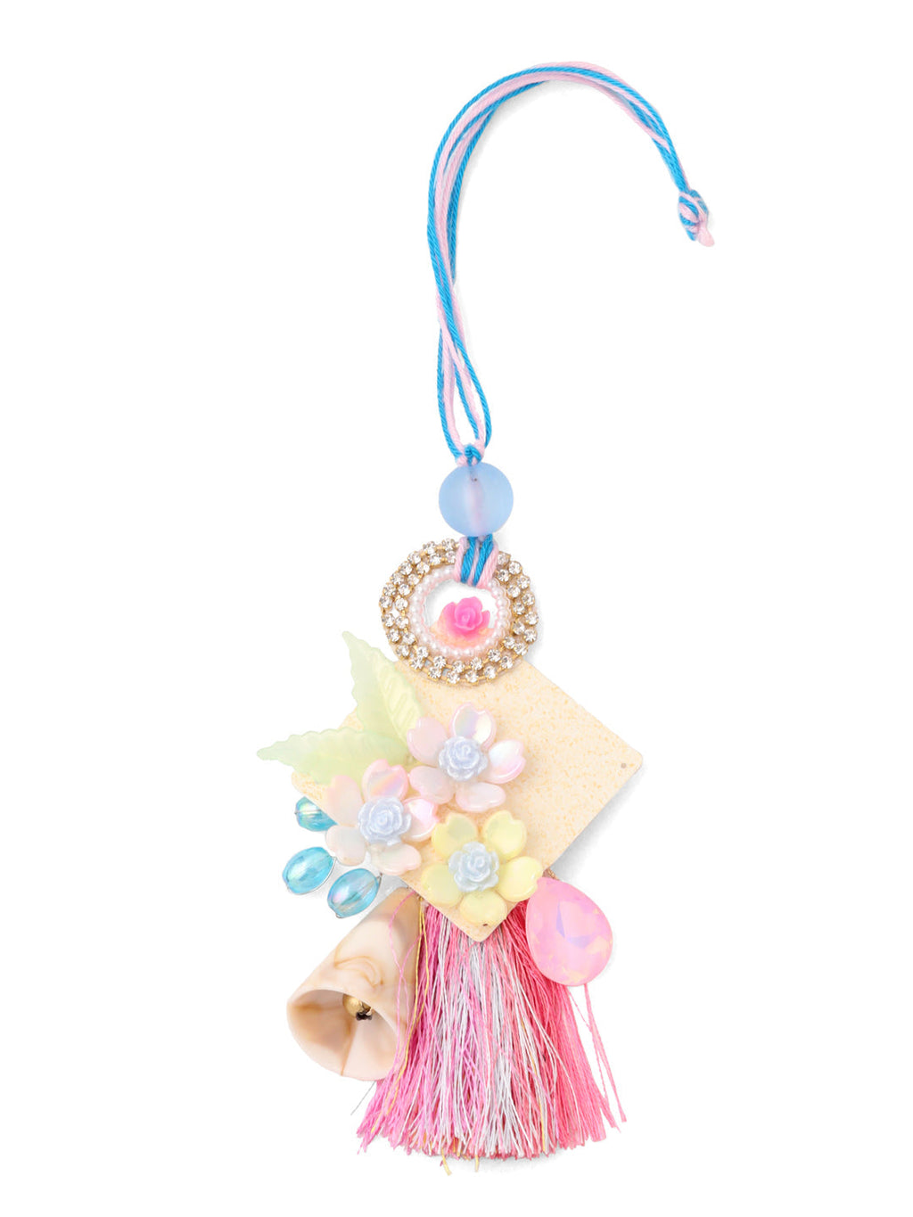 NVR Set of 2 Multicolor Artificial Stones & Beads Floral Design Bhaiya Bhabhi Rakhi Combo - Distacart