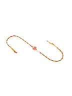 NVR Men Set of 2 Religious Designer Multicolor Artificial Stones Thread Rakhi Combo - Distacart
