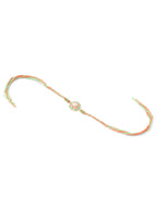 NVR Men Set of 3 Floral Design Multicolor Artificial Stones & Pearls Thread Rakhi Combo - Distacart