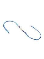 NVR Set of 2 Blue Evil Eye Artificial Stones & Beads Bhaiya Bhabhi Rakhi Combo - Distacart