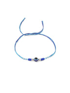 NVR Men Set of 2 Blue Evil Eye Artificial Beads Thread Rakhi Combo - Distacart