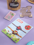 NVR Kids Set of 2 Cute Cartoon Superhero Thread Rakhi, Combo for Rakshabandhan - Distacart