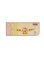 NVR Kids Yellow Cartoon Artificial Beads Rakhi with Roli Chawal Chandan & Mishri - Distacart