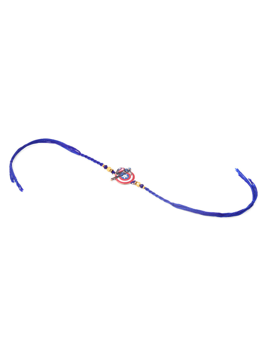 NVR Kids Superhero Blue Artificial Beads Thread Rakhi, Combo for Rakshabandhan - Distacart
