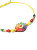 NVR Kids Multicolor Artificial Beads Rakhi, Combo for Rakshabandhan - Distacart