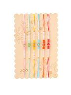 NVR Men Set of 6 Multicolor Artificial Stones & Pearls Rakhi Combo - Distacart