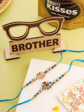 NVR Men Set of 2 Blue Artificial Stones & Beads Thread Rakhi, Combo for Rakshabandhan - Distacart