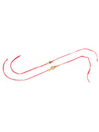 NVR Men Set of 2 Gold Toned Pearls Swastik Desgin Thread Rakhi, Combo for Rakshabandhan - Distacart