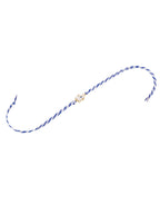 NVR Men Blue Evil Eye Thread Rakhi with Roli Chawal Chandan & Mishri - Distacart